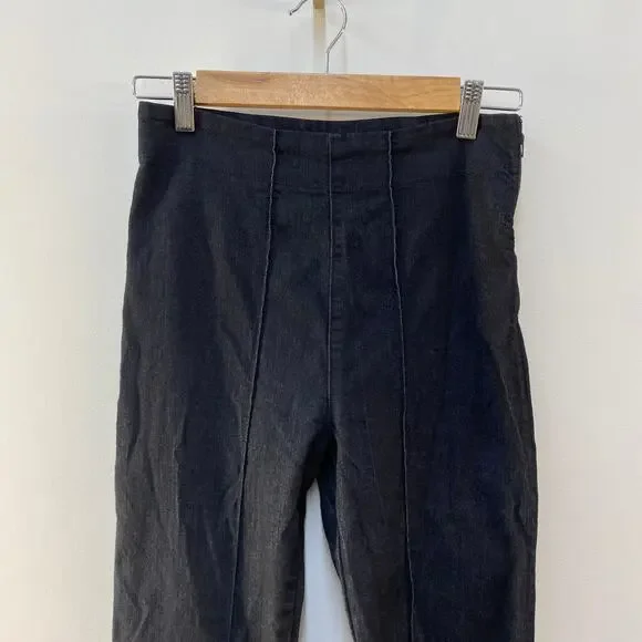 Prairie Underground High Rise Cigarette Leggings Pants Black Denim Women's Small - Picture 7 of 7